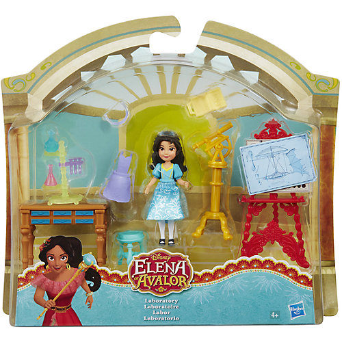 Набор с мини-куклой Hasbro Disney Princess "Елена - принцесса Авалора", Изабелла в лаборатории от Hasbro