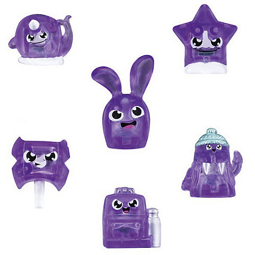 Фигурки-сокровища Hasbro Hanazuki, 6 штук, фиолетовые от Hasbro