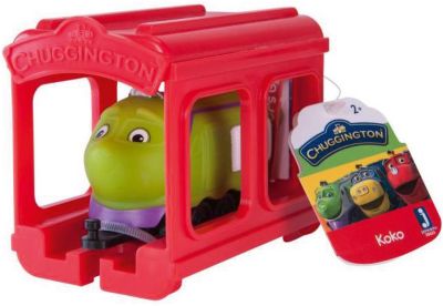 Паровозик Jazwares Chuggington, Коко с гаражом