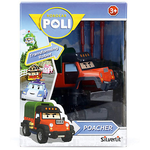 Машинка-трансформер Silverlit Robocar Poli, Почер от Silverlit