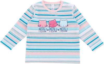 Футболка с длинным рукавом PlayToday для девочки