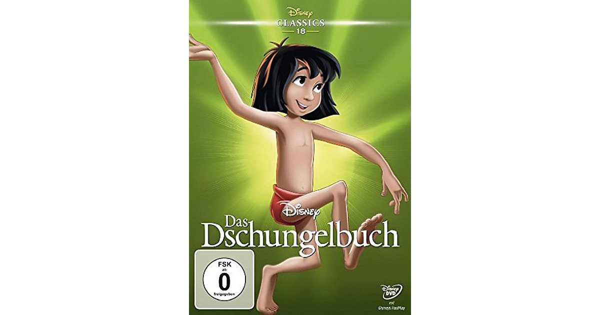 DVD Das Dschungelbuch (Disney Classics) Hörbuch