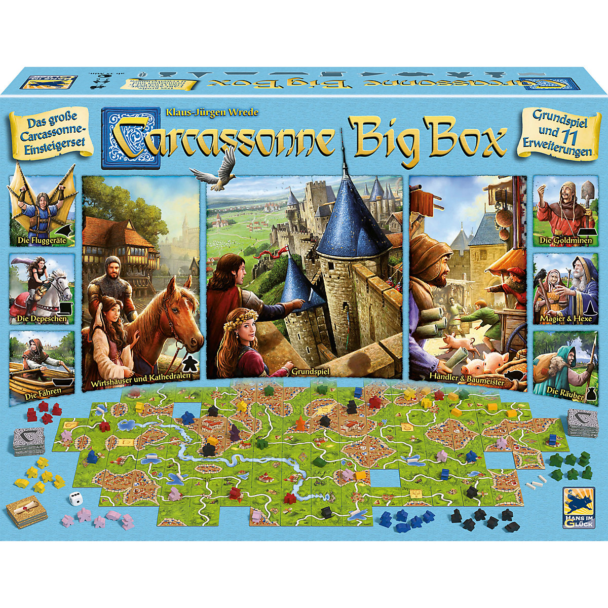 Carcassonne Alle Erweiterungen Carcassonne Alle Erweiterungen