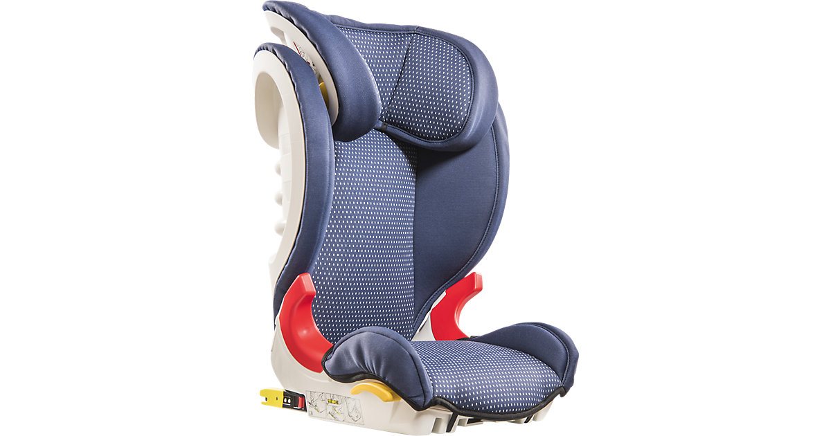 Auto-Kindersitz Adefix, Punkt. blau/weiß Gr. 15-36 kg