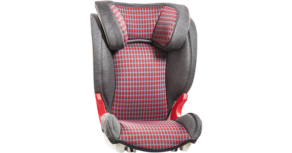 Auto-Kindersitz Adebar, Karo rot Gr. 15-36 kg