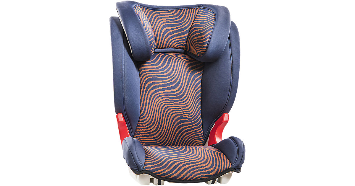 Auto-Kindersitz Adebar, Safari blau/orange Gr. 15-36 kg