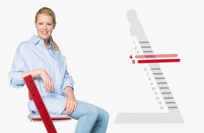 Tripp Trapp® Hochstuhl, Oak, White 2