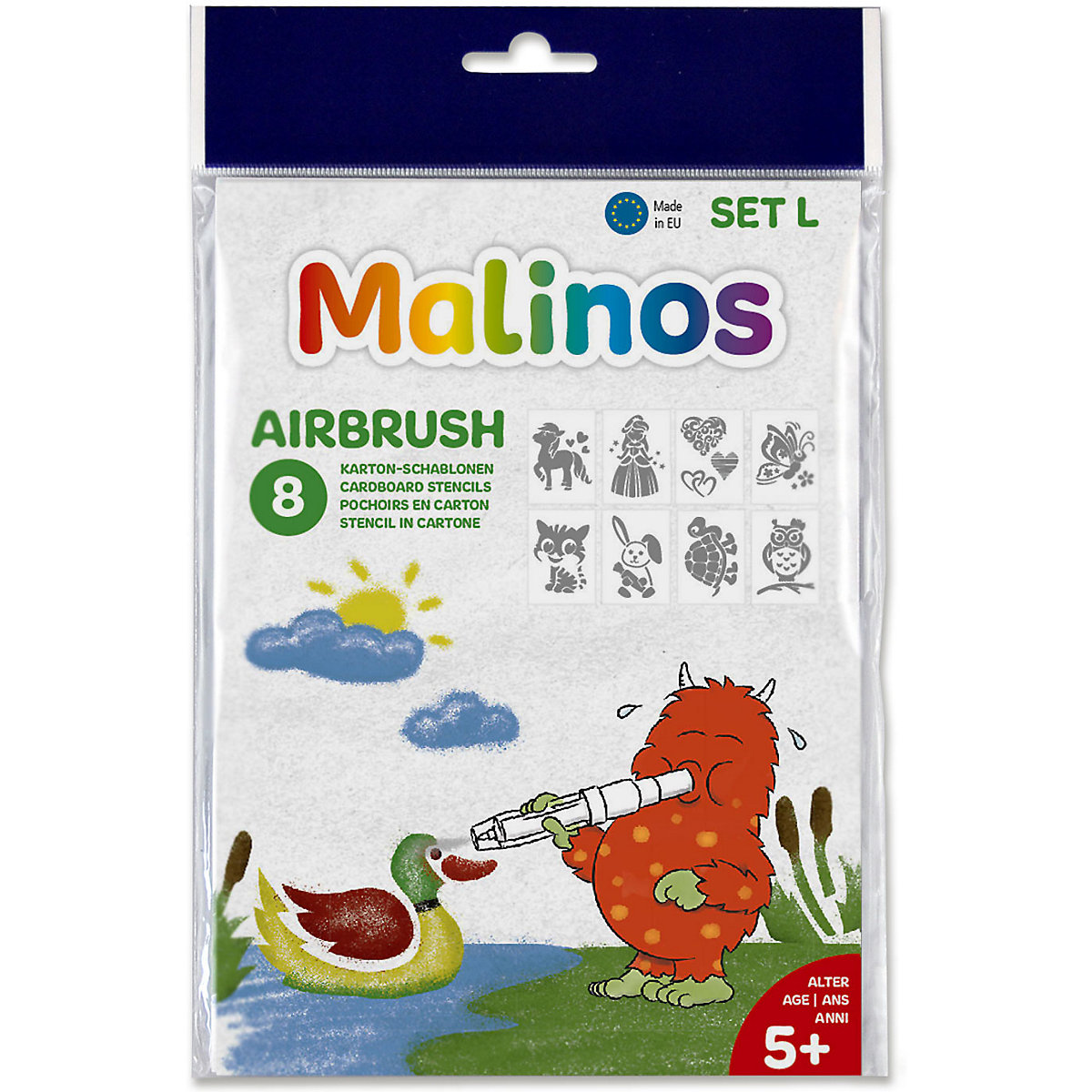 Malinos BloPens Schablonen-Set Sweeties