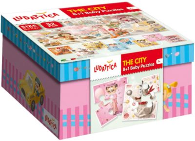 LUDATTICA Паззл 8+1 "Город"