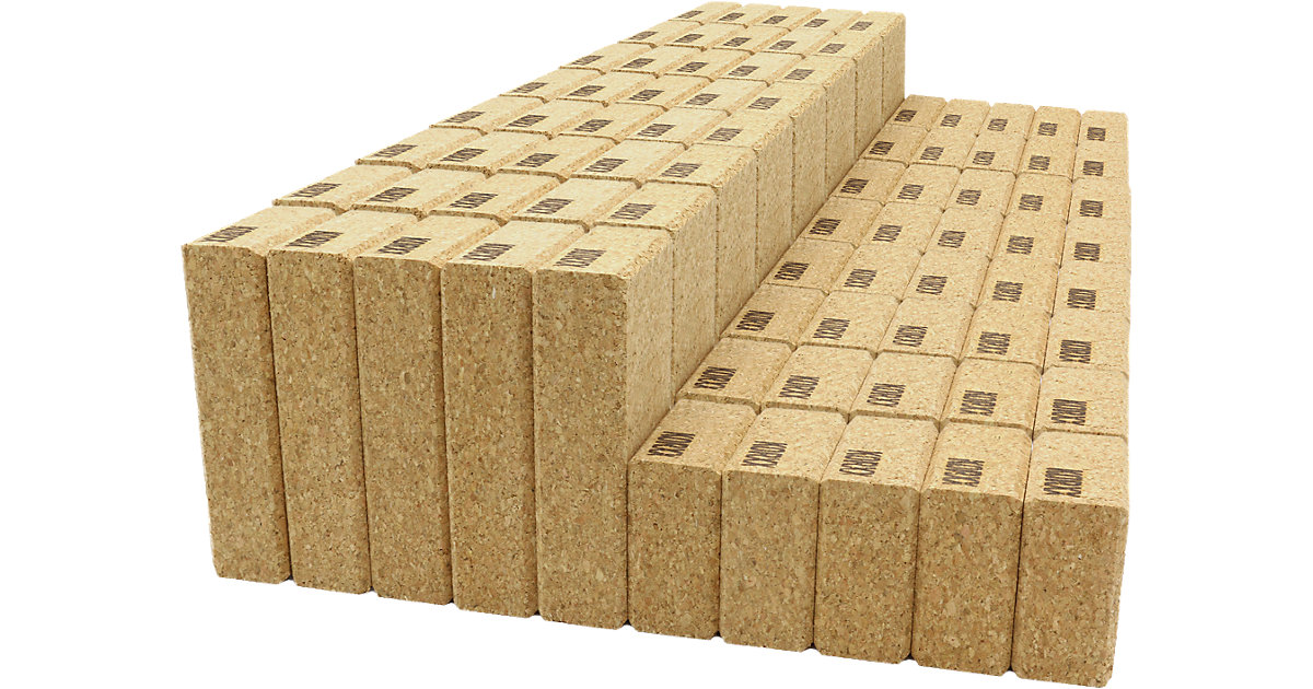 KORXX · Korkbausteine Cuboid Classic, 80 Stk. KORXX · Korkbausteine Cuboid Classic, 80 Stk.