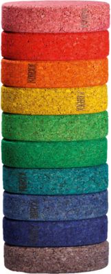 Korkbausteine Ovals Color big, 10 Stk., KORXX | myToys