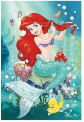 Пазлы Подводный салон красоты, 24 элемента