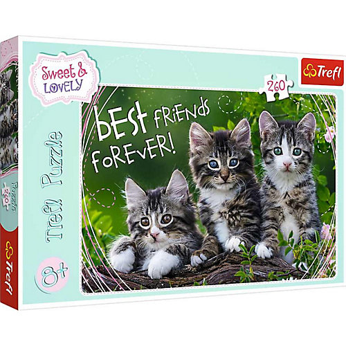 Пазлы «Дружные котята», 260 деталей от Trefl