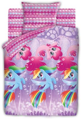 Детское постельное белье 1,5 сп. Непоседа, "My Little Pony" Подводные пони