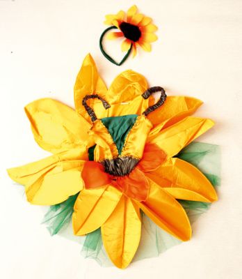 Детский маскарадный костюм "Девочка-Подсолнух"