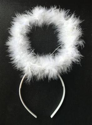 Нимб маскарадный приставной АНГЕЛ на ободке