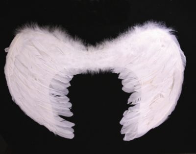 Маскарадные крылья Белые