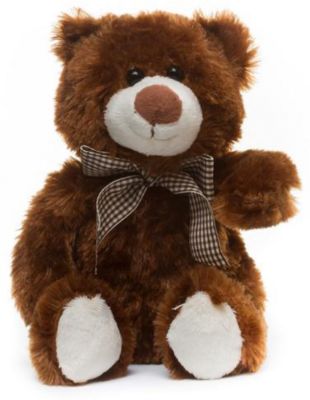Мягкая игрушка Devilon "Медведь Захар", 28 см (бурый)