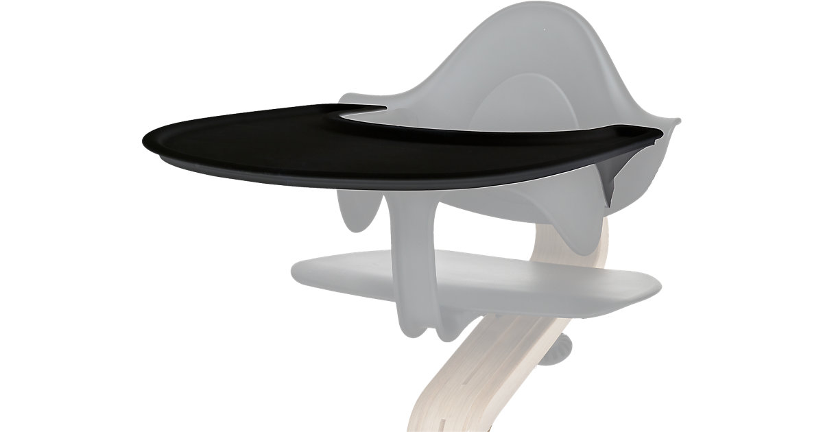 Esstisch Tray Nomi, black Kinder Esstisch Tray Nomi, black Kinder