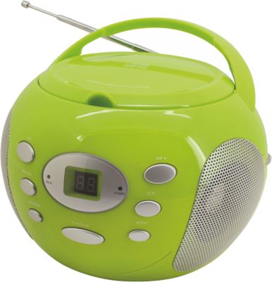 CD Player mit Radio, grün, soundmaster myToys