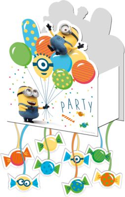 Piñata Minions Balloons Party