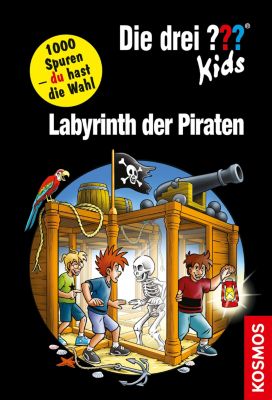 Image of Buch - Die drei ??? Kids und du, Labyrinth der Piraten