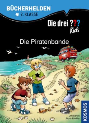 Image of Buch - Bücherhelden Die drei ??? Kids: Die Piratenbande, 2. Klasse