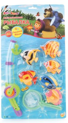 Игрушка-рыбалка Играем вместе "Маша и Медведь"