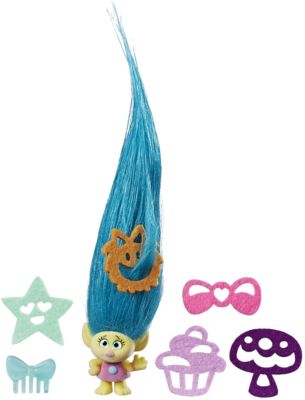 Игровой набор Hasbro "Trolls" Тролль с супер длинными волосами, Кроха