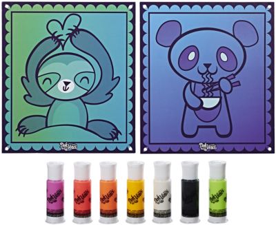 Набор для творчества Hasbro DohVinci "Арт-трафареты Давинчи", Веселые зверята