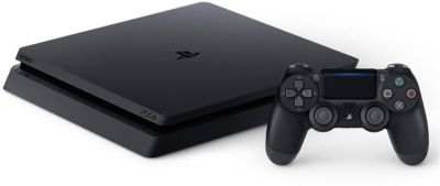 PS4 Playstation 4 Konsole Slim 500GB (schwarz), Sony | myToys