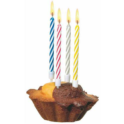 Свечи для торта Susy Card "Happy Birthday Magic", 10 шт от Susy Card