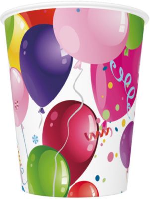 Стаканы Susy Card "Шары" 250 мл., 8 шт