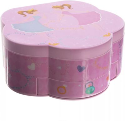 Автоматическая музыкальная шкатулка Jakos в форме цветка, большая (в ассортименте)