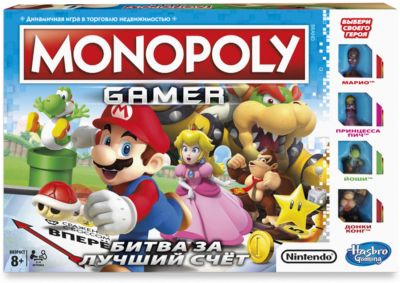 Настольная игры Hasbro Games, Монополия геймер