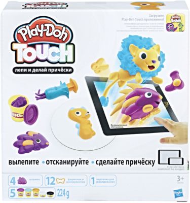 Набор для лепки Hasbro Play-Doh Touch - Лепи и делай прически