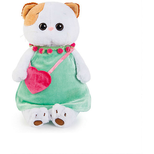 Мягкая игрушка Budi Basa Кошечка Ли-Ли в мятном платье с розовой сумочкой, 24 см от Budi Basa