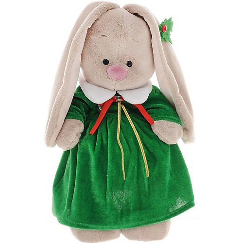 Мягкая игрушка Budi Basa Зайка Ми в рождественском платье, 25 см от Budi Basa