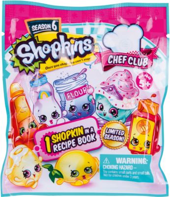 Одна фигурка Шопкинс в фольгированном пакетике