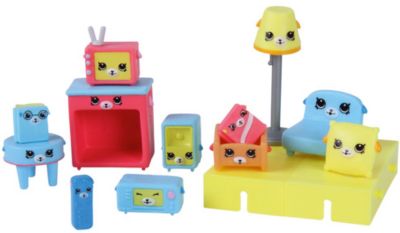 Игровой набор Moose Shopkins "Счастливые места" Щенки для гостиной