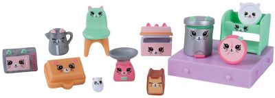 Игровой набор Moose Shopkins "Счастливые места" Кухня Китти