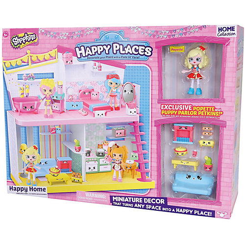 Игровой игровой Moose Shopkins "Счастливые места" Уютный Дом, Попетта от Moose