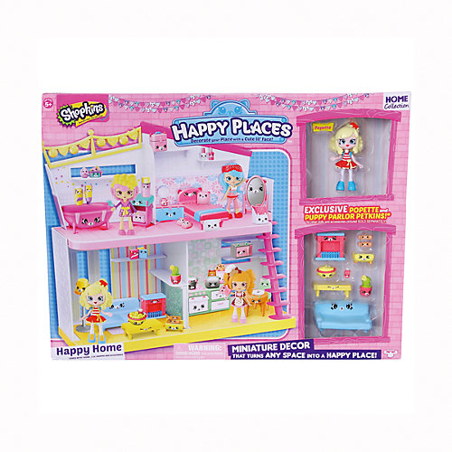 Игровой игровой Moose Shopkins "Счастливые места" Уютный Дом, Попетта от Moose