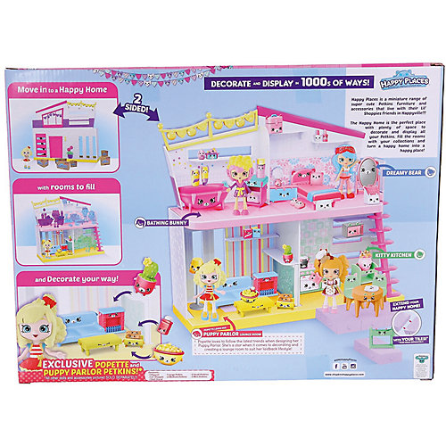 Игровой игровой Moose Shopkins "Счастливые места" Уютный Дом, Попетта от Moose
