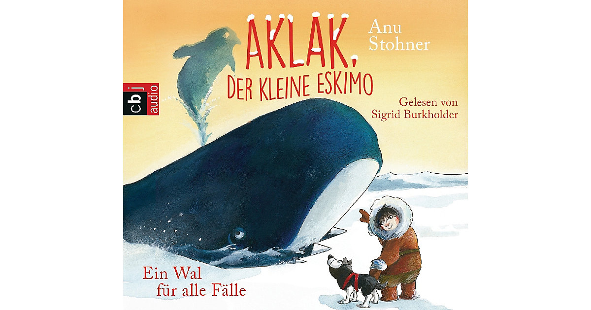 Aklak, der kleine Eskimo: Ein Wal alle Fälle, 1 Teil Hörbuch Kinder