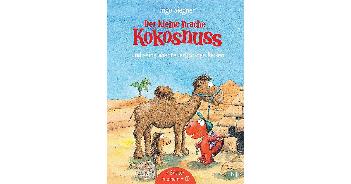 Buch - Der kleine Drache Kokosnuss und seine abenteuerlichsten Reisen, Sammelband + CD