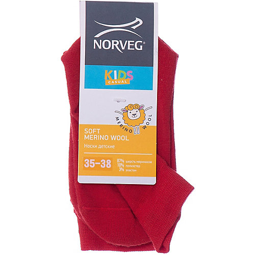 Носки Norveg Soft Merino Wool - красный от Norveg