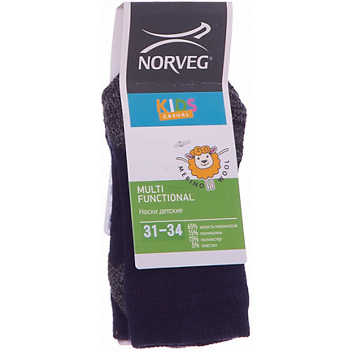 Термоноски Norveg Street - синий от Norveg