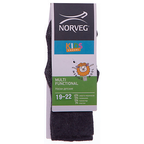 Термоноски Norveg Street - темно-серый от Norveg