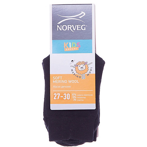 Носки Norveg Soft Merino Wool - черный от Norveg